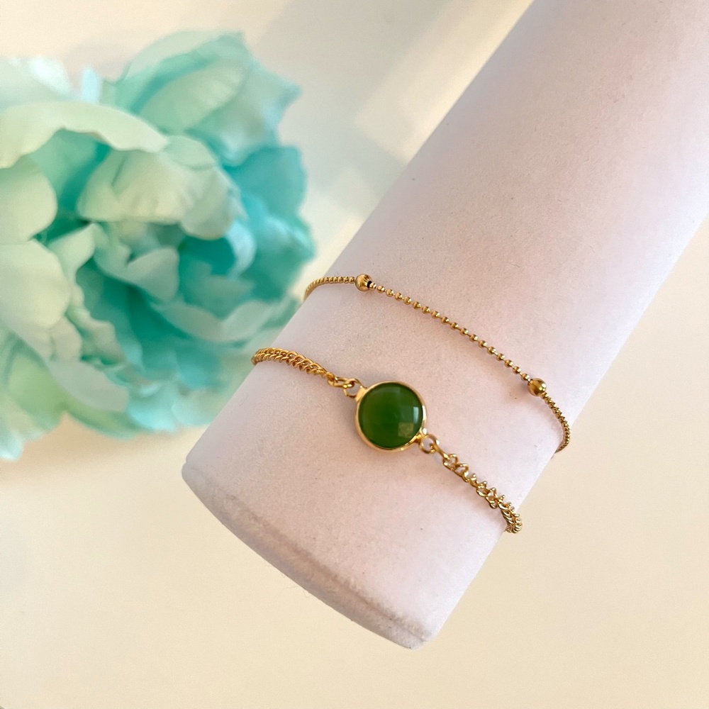 Crystal Boho Anklet Set - Picture 4 of 7